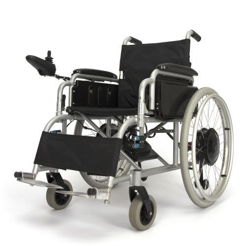 Wollex W1104 Katlanabilir Akülü Tekerlekli Sandalye (Lityum Pil)