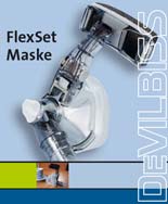 FlexSet Silikon Maske 9354D Orta Boy