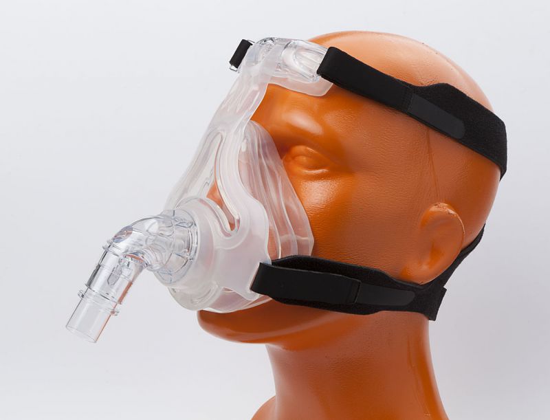 PureBreath CPAP Full Face Maske ve Kafalık Seti, Orta Boy